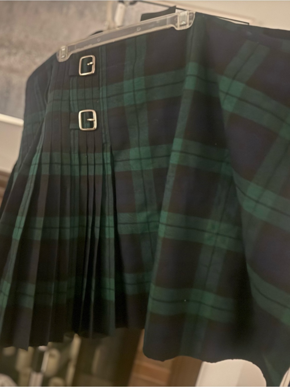 Got Kilt! Tartan Kilt In Green & Black